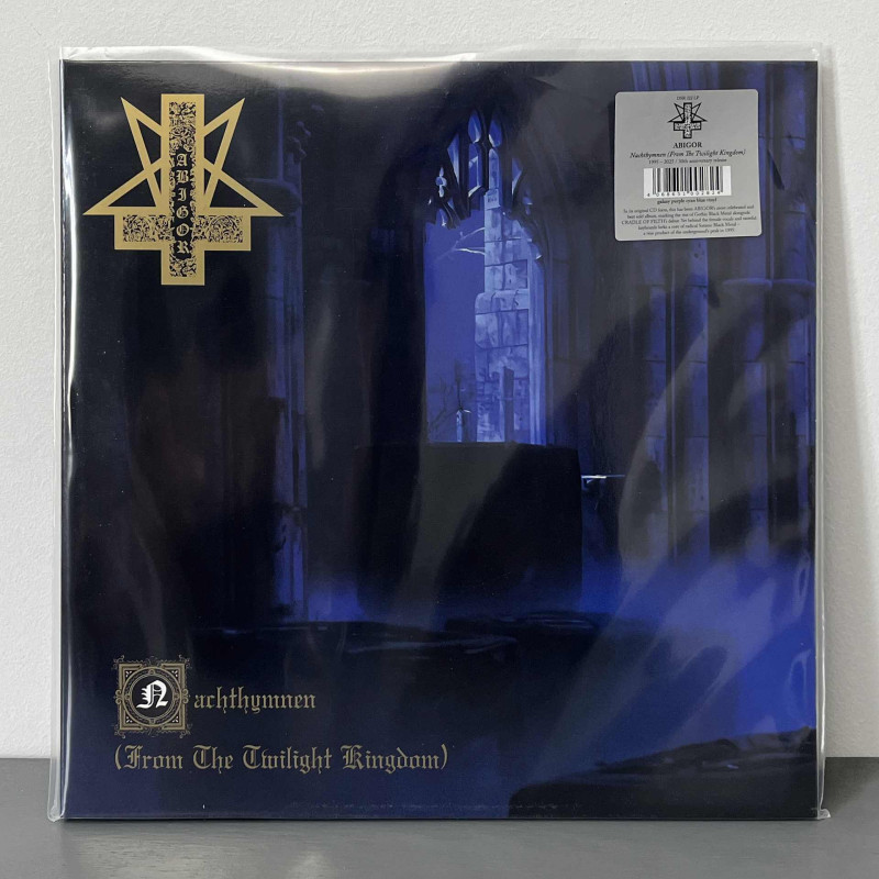 Abigor - Nachthymnen (From The Twilight Kingdom) LP (Gatefold Cyan/Purple Galaxy Vinyl)