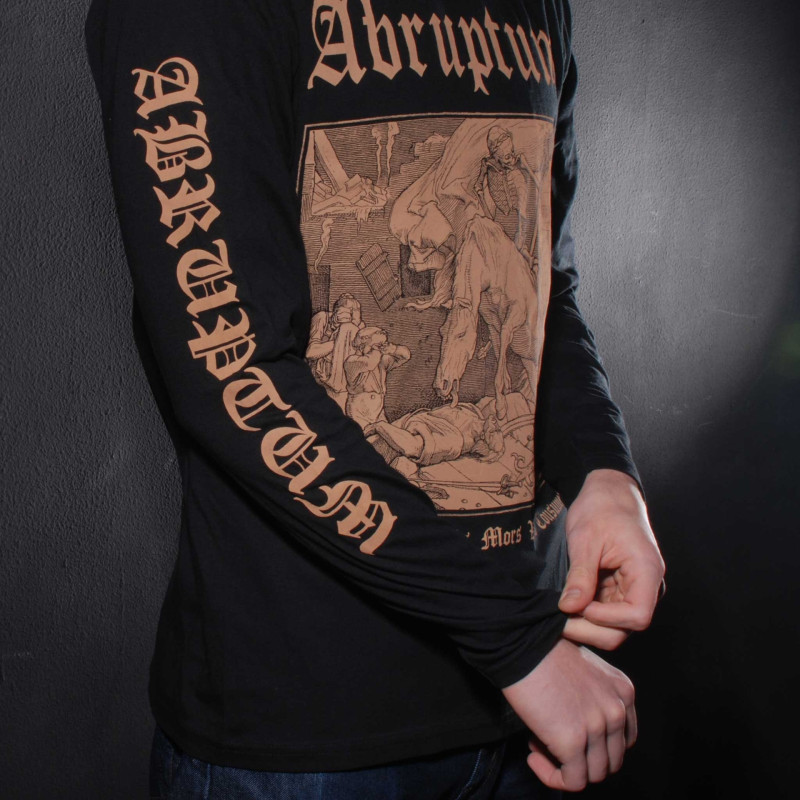 Лонгслів Abruptum - De Profundis Mors Vas Cousumet (B&C) чорний