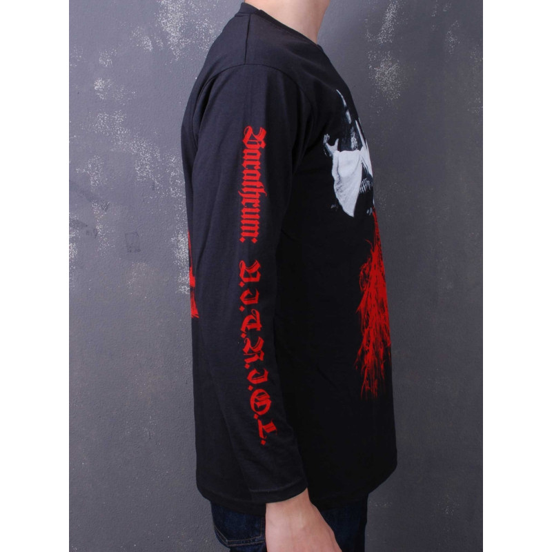 Лонгслів Absu - Barathrum: V.I.T.R.I.O.L. Baphomet Red (FOTL) чорний