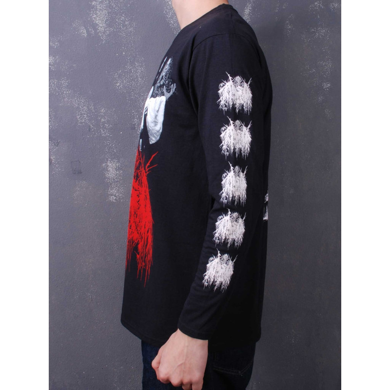 Лонгслів Absu - Barathrum: V.I.T.R.I.O.L. Baphomet White (FOTL) чорний