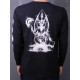 Лонгслів Absu - Barathrum: V.I.T.R.I.O.L. Baphomet White (FOTL) чорний