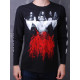 Лонгслів Absu - Barathrum: V.I.T.R.I.O.L. Baphomet White (FOTL) чорний