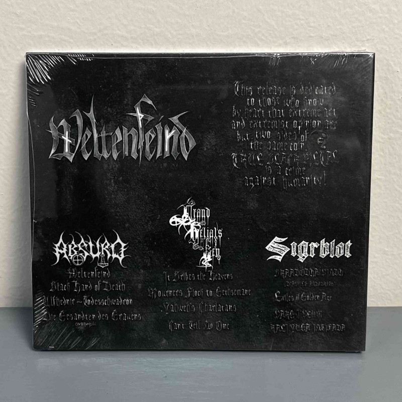 Absurd / Grand Belial's Key / Sigrblot - Weltenfeind CD Digi