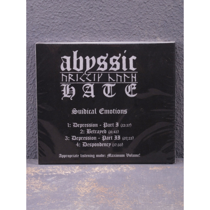 Abyssic Hate - Suicidal Emotions CD Digi