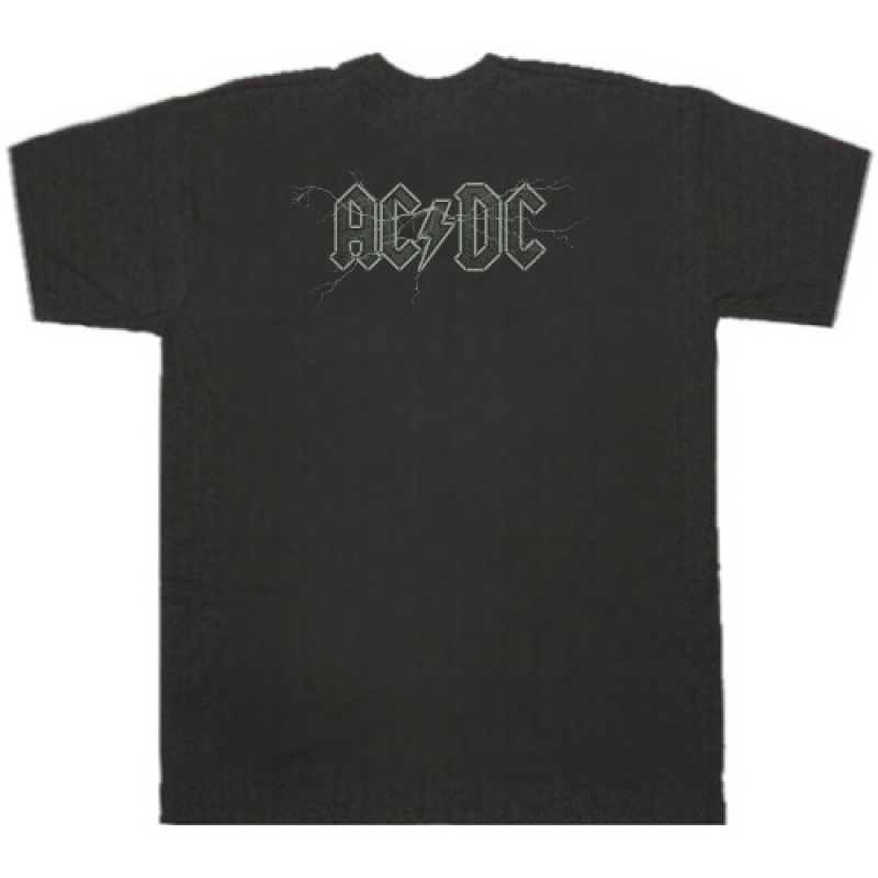 Футболка AC/DC - Dirty Deeds сіра