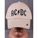 Бейсболка AC/DC Logo бежева