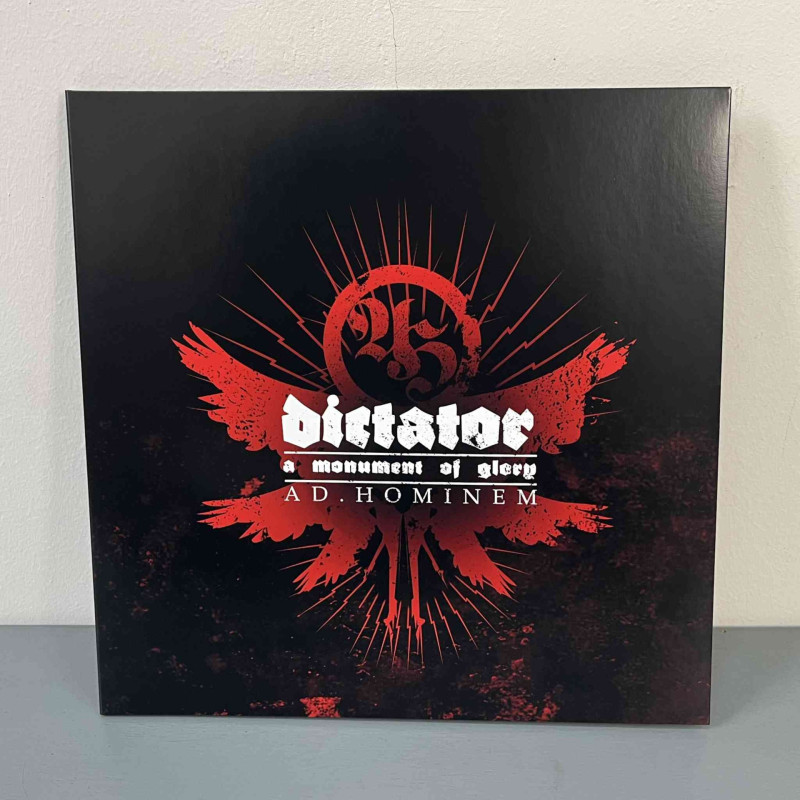 Ad Hominem - Dictator - A Monument Of Glory LP (Gatefold Ultra-Clear/Black Marble Vinyl)