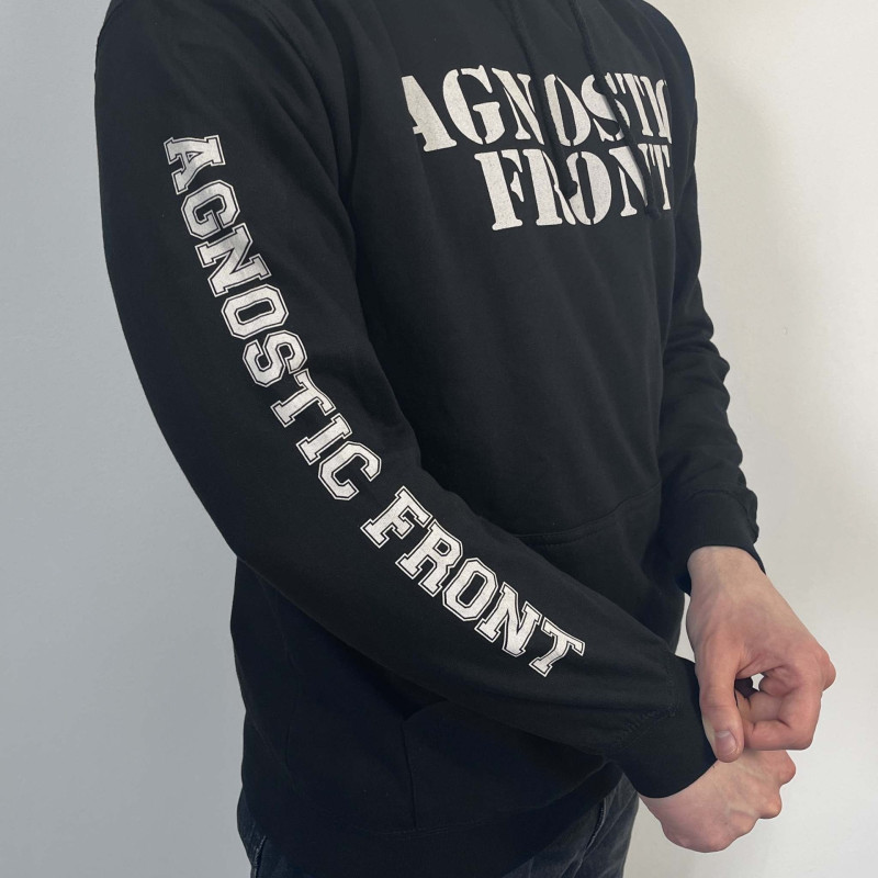 Худі Agnostic Front - Boots (AWDis) чорне