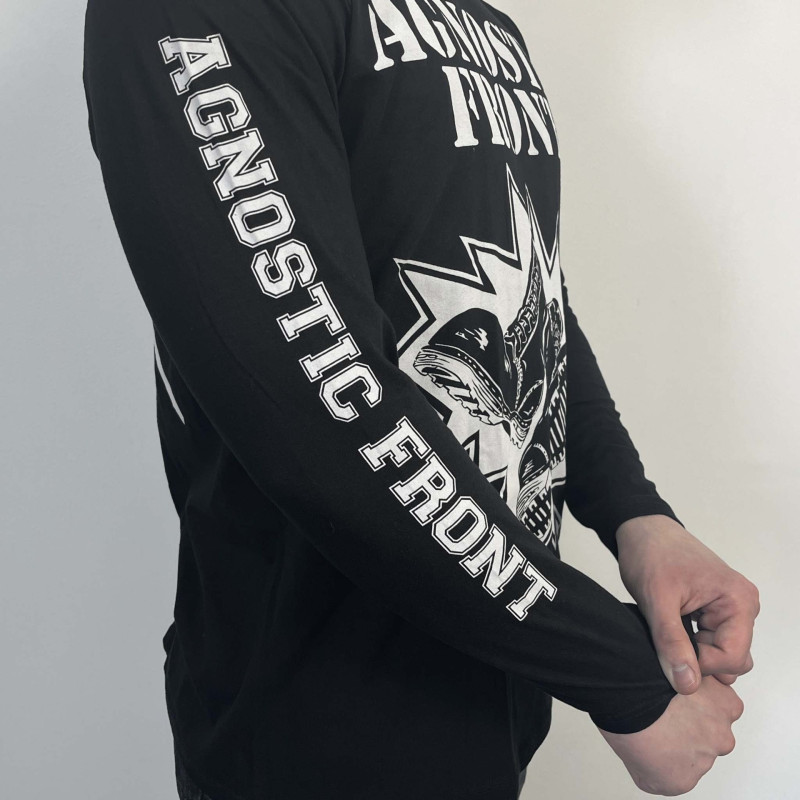 Лонгслів Agnostic Front - Boots (B&C) чорний
