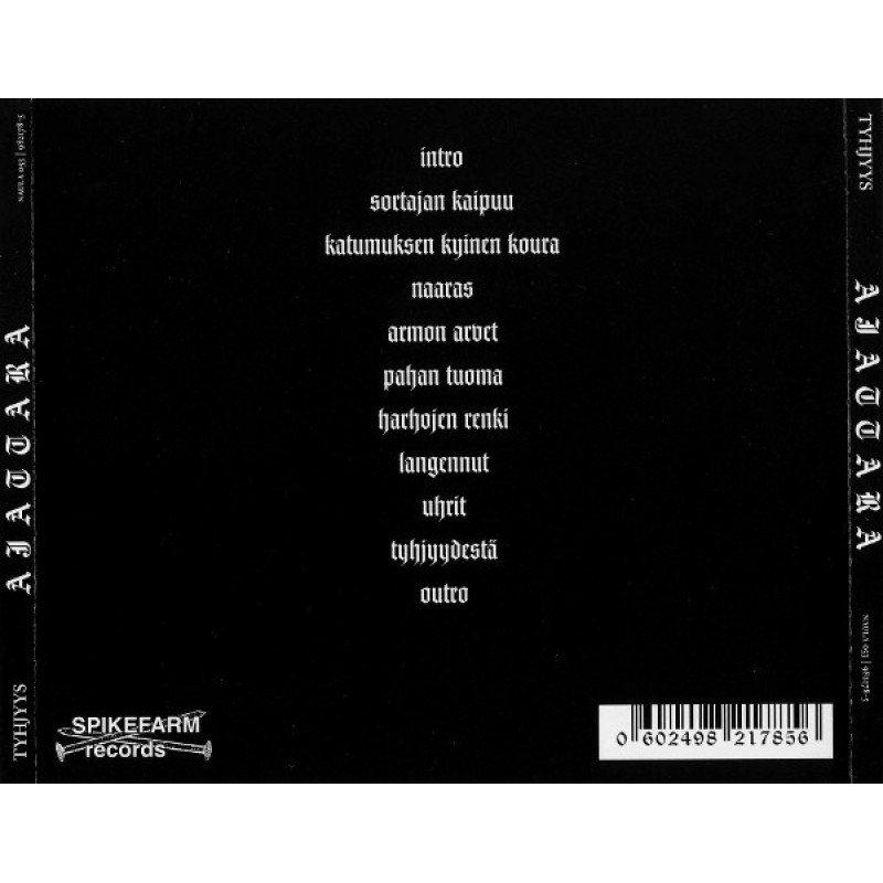 Ajattara - Tyhjyys CD
