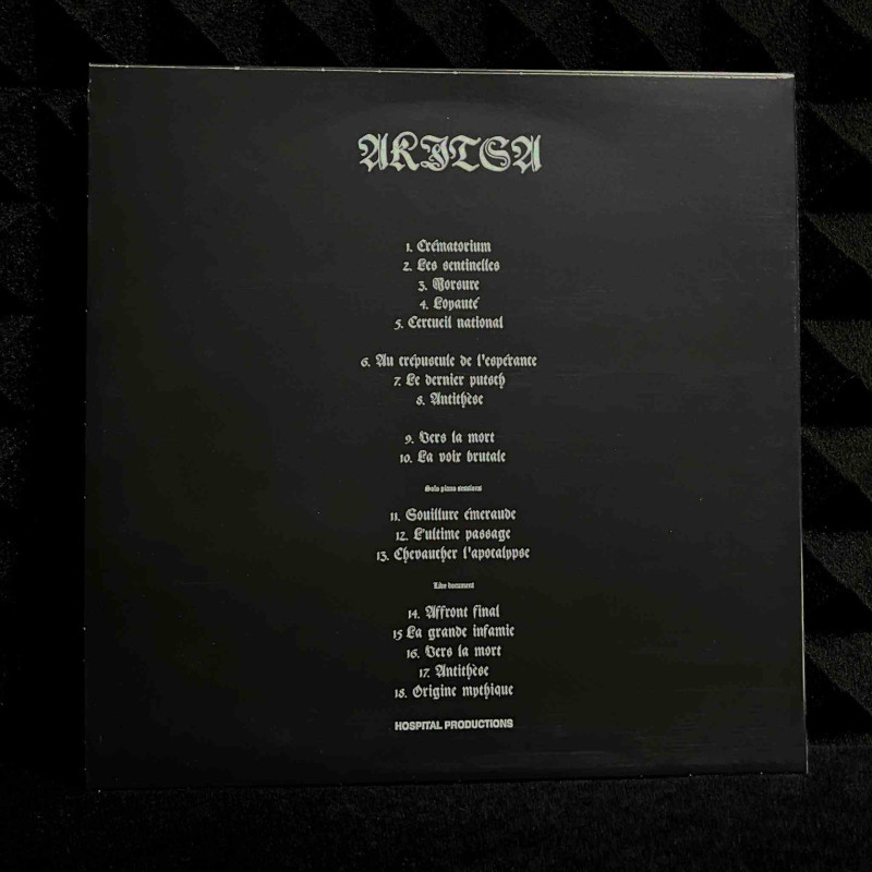 Akitsa - Au Crepuscule De L'Esperance 2LP (Black Vinyl)
