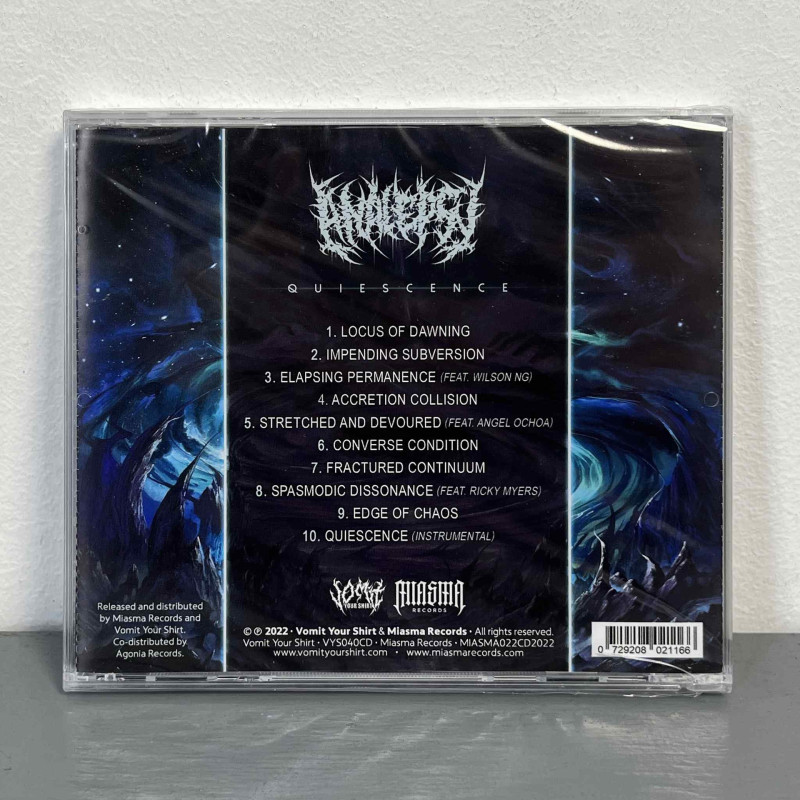 Analepsy - Quiescence CD