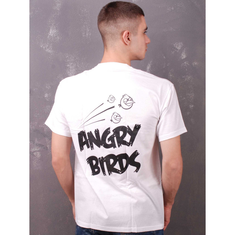 Футболка Angry Birds біла