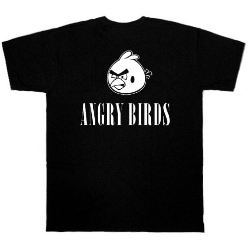 Футболка Angry Birds чорна