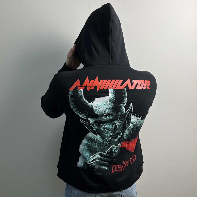 Худі Annihilator - For The Demented (B&C) чорне
