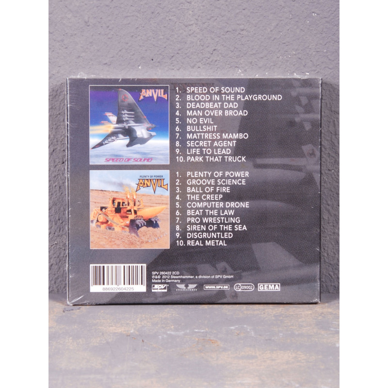 Anvil - Speed Of Sound / Plenty Of Power 2CD Digi
