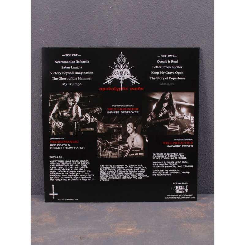 Apokalyptic Raids - The Pentagram LP (Red Vinyl)