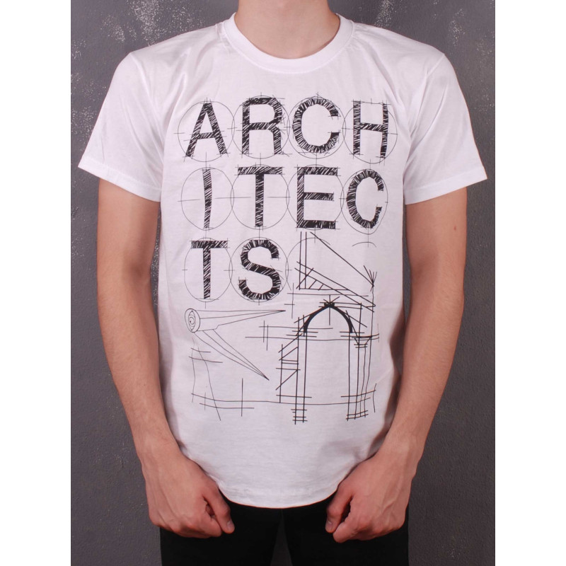 Футболка Architects біла