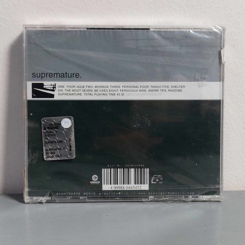 As Divine Grace - Supremature CD