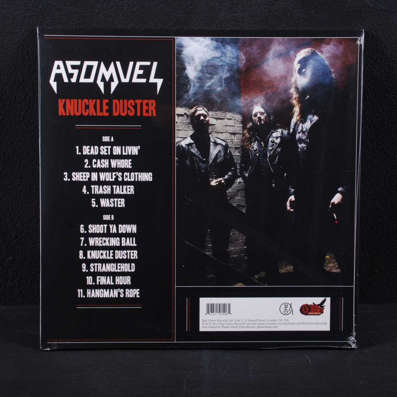 Asomvel - Knuckle Duster LP (Gatefold Black Vinyl)