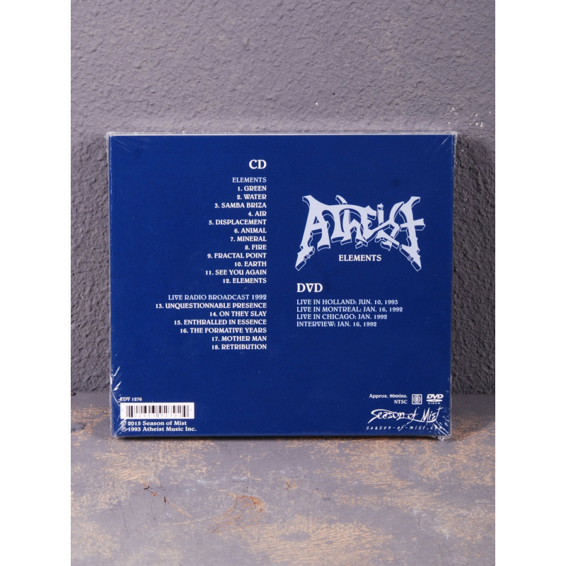Atheist - Elements CD + DVD Digi