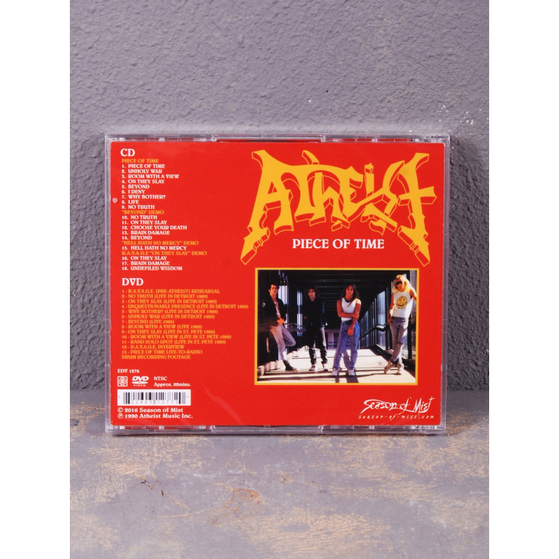 Atheist - Piece Of Time CD + DVD