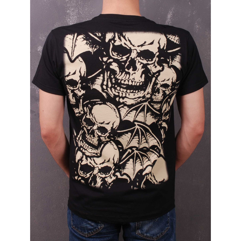Футболка Avenged Sevenfold черепа