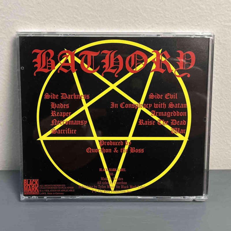 Bathory - Bathory CD (Bootleg)