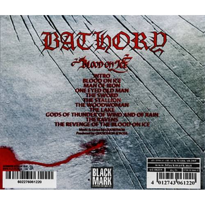 Bathory - Blood On Ice CD