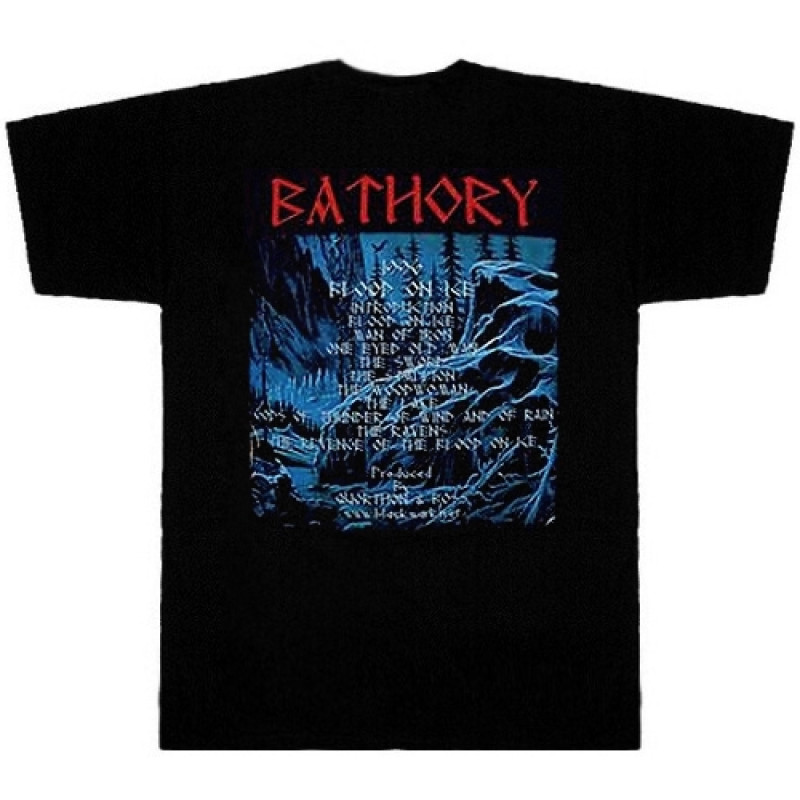 Футболка Bathory - Blood On Ice