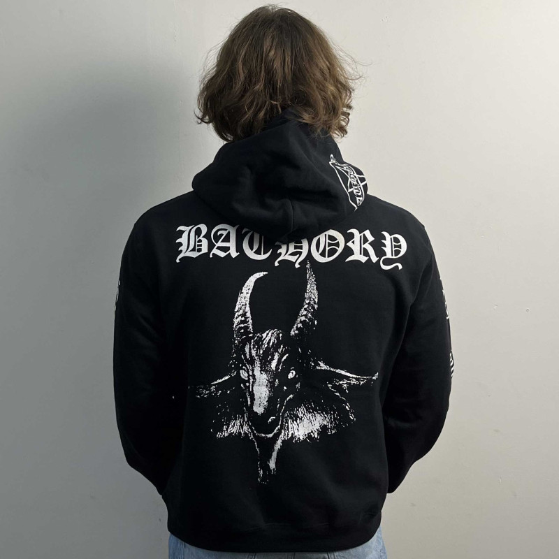 Худі Bathory - In Conspiracy With Satan (B&C) чорне