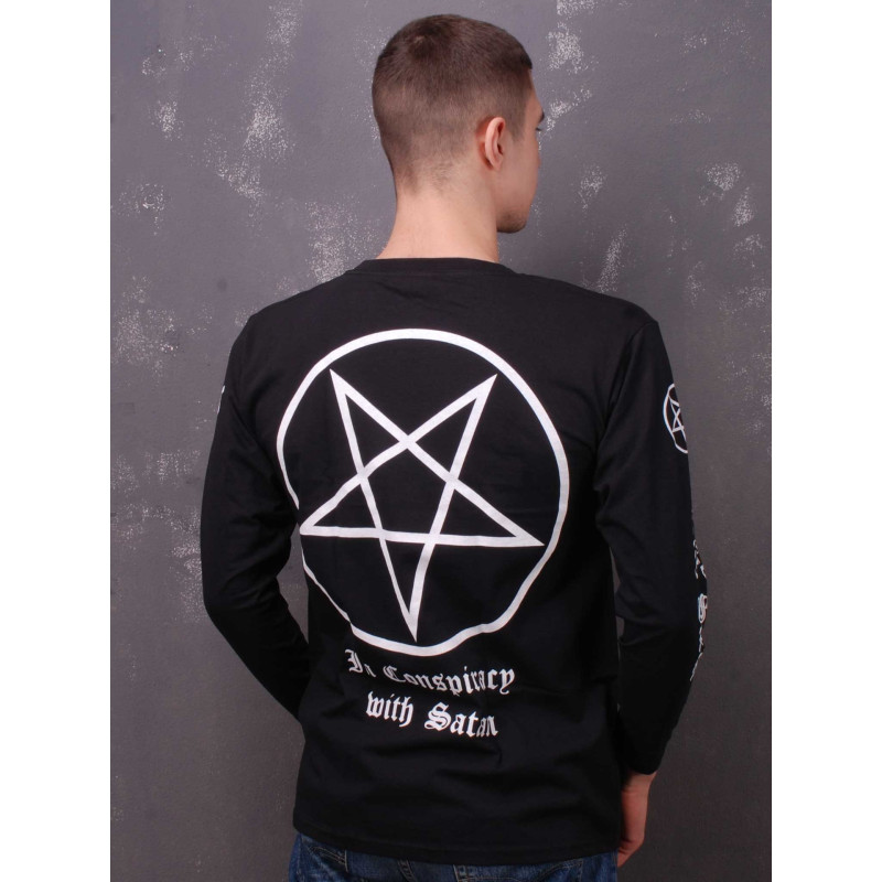 Лонгслів Bathory - In Conspiracy With Satan (FOTL) чорний
