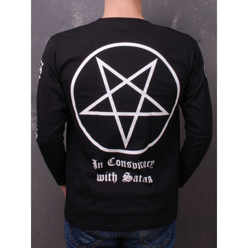 Лонгслів Bathory - In Conspiracy With Satan (FOTL) чорний