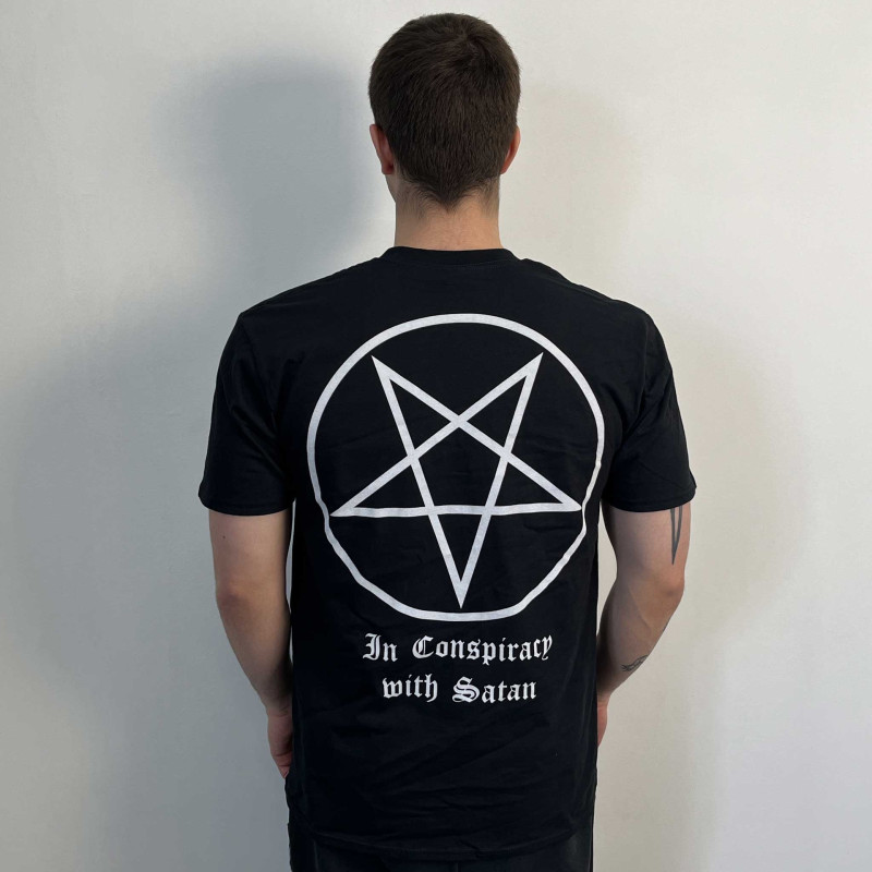 Футболка Bathory - In Conspiracy With Satan (Gildan) чорна