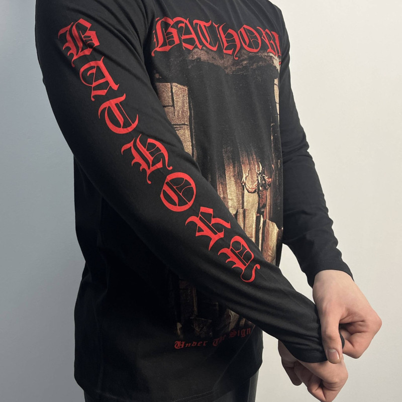 Лонгслів Bathory - Under The Sign Of The Black Mark (B&C) чорний