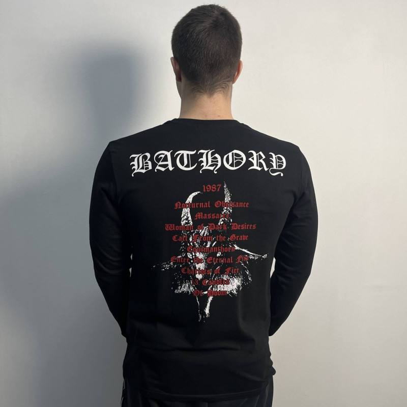 Лонгслів Bathory - Under The Sign Of The Black Mark (B&C) чорний
