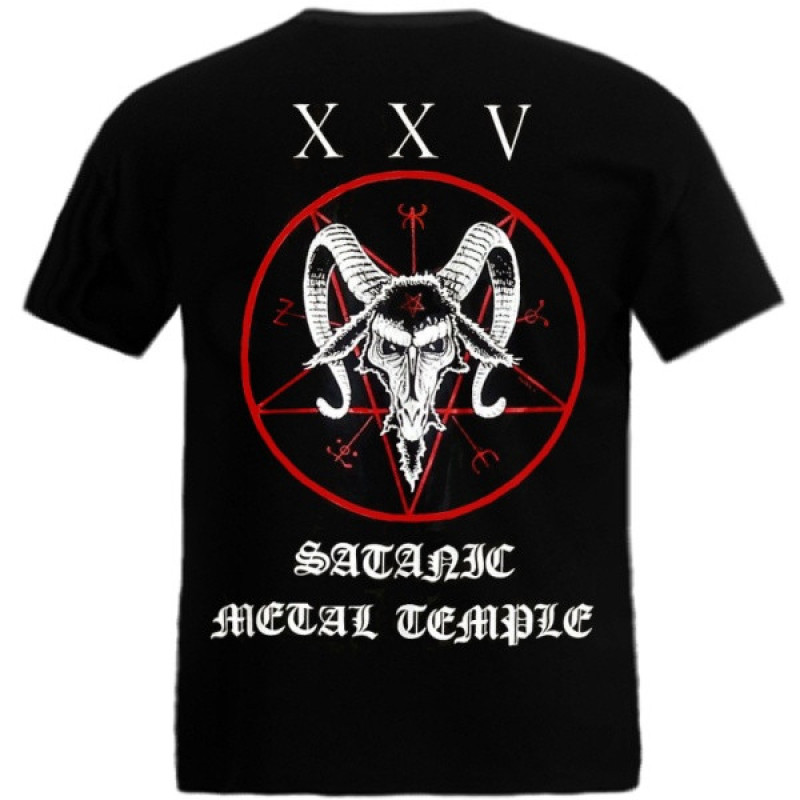 Футболка Beherit - Satanic Metal Temple