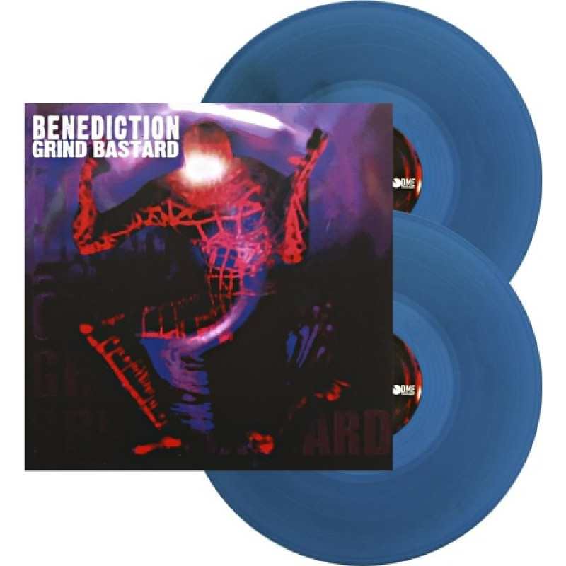 Benediction - Grind Bastard 2LP (Blue Vinyl)