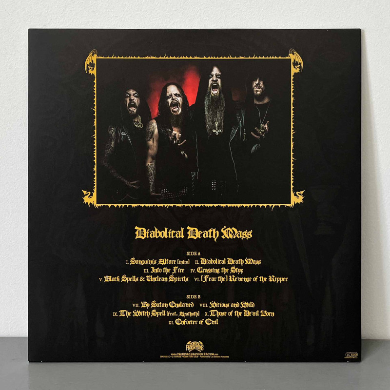 Bewitched - Diabolical Death Mass LP (Brown/White/Black Smoke Vinyl)