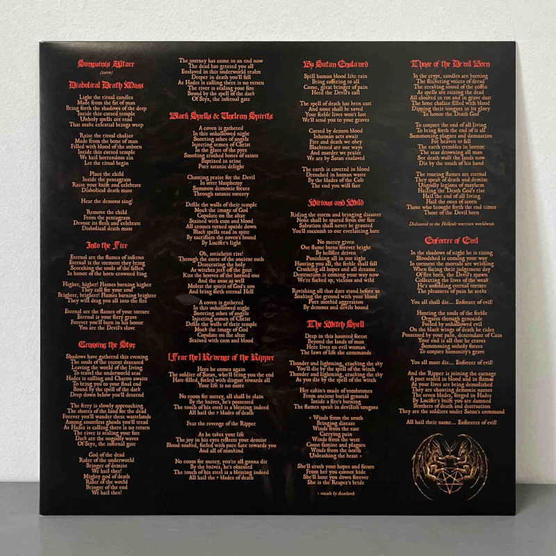 Bewitched - Diabolical Death Mass LP (Brown/White/Black Smoke Vinyl)
