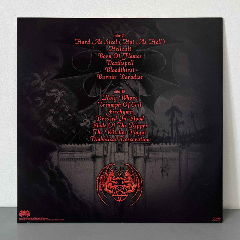 Bewitched - Diabolical Desecration LP (Olive Green/Black Galaxy Vinyl)