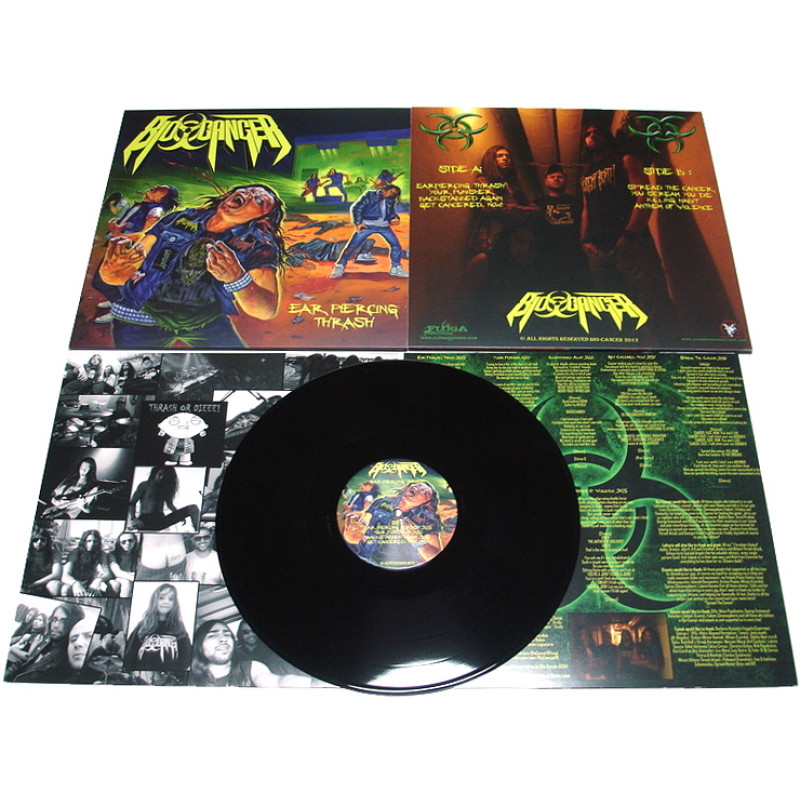 Bio-Cancer - Ear Piercing Thrash LP (Black Vinyl)
