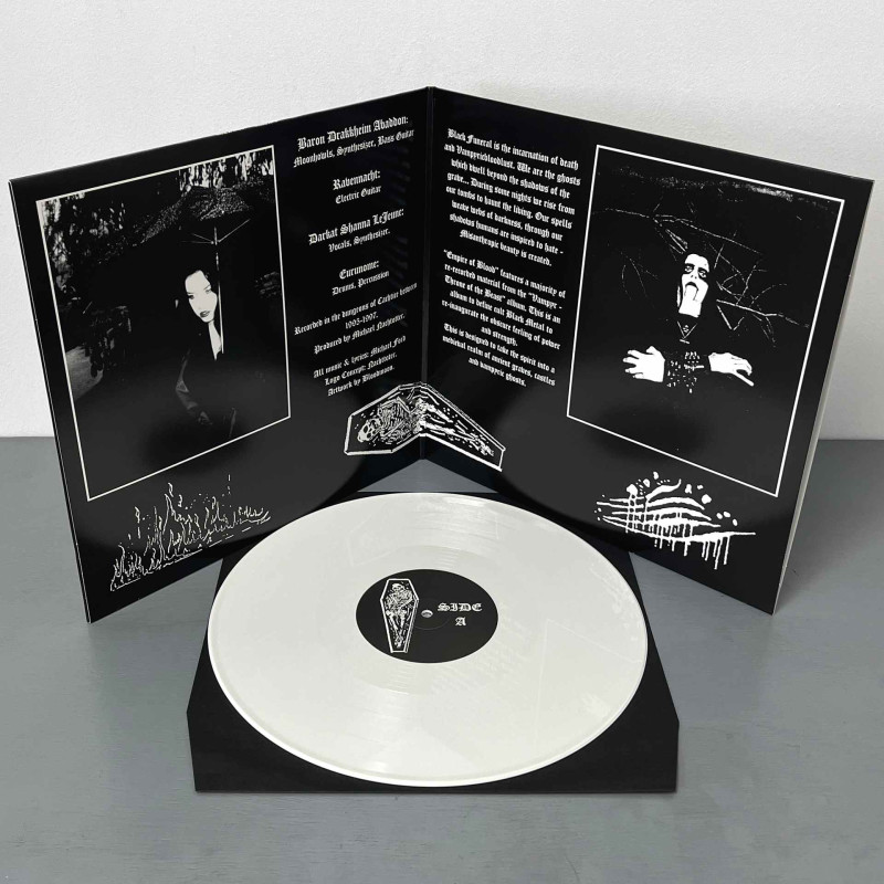 Black Funeral - Empire Of Blood LP (Gatefold White Vinyl)
