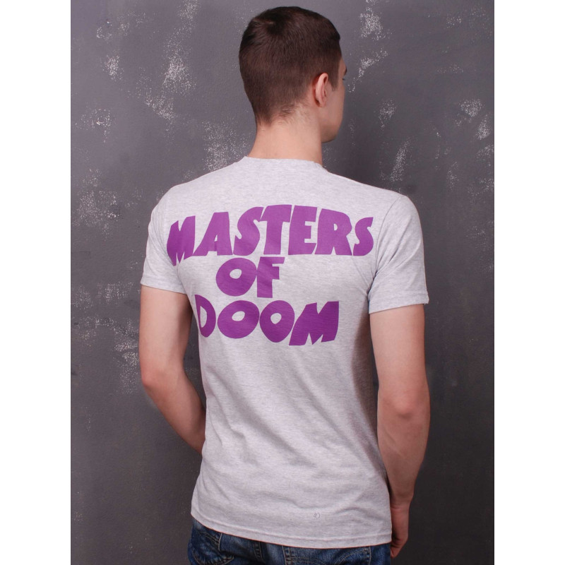 Футболка Black Sabbath - Masters Of Doom (FOTL) світло-сіра меланжева
