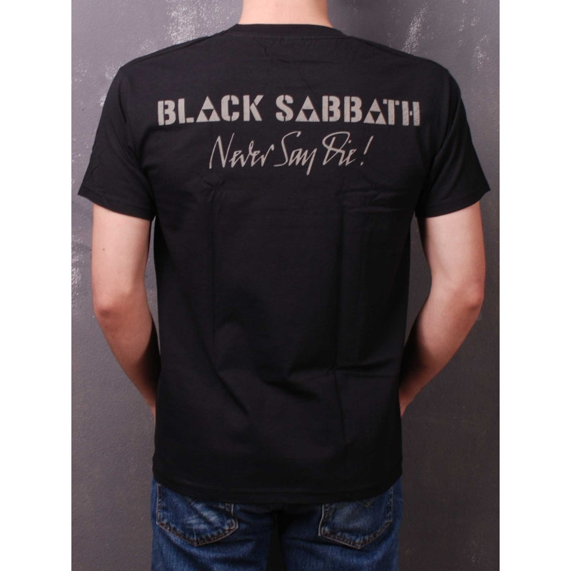 Футболка Black Sabbath - Never Say Die! (FOTL) чорна
