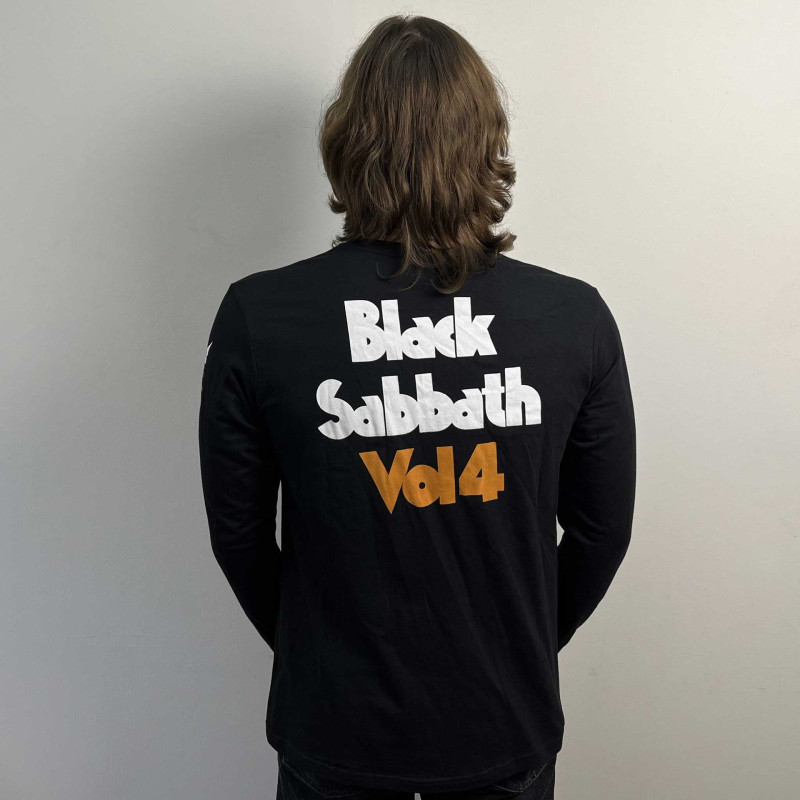Лонгслів Black Sabbath - Vol 4 (B&C) чорний