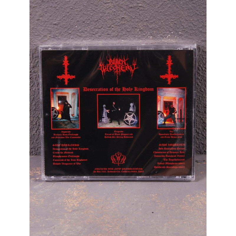 Black Witchery - Desecration Of The Holy Kingdom CD