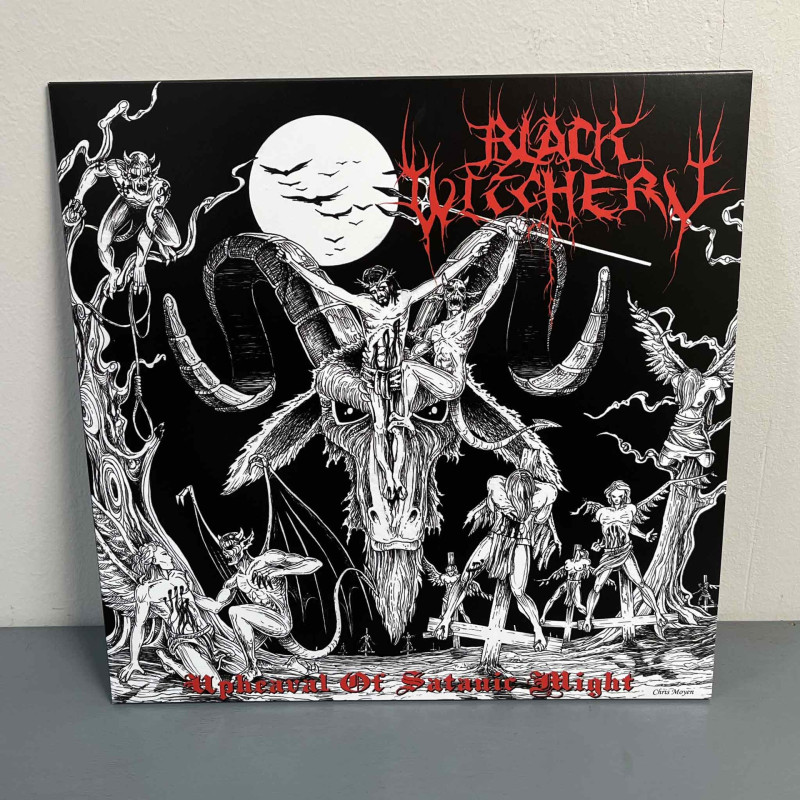 Black Witchery - Upheaval Of Satanic Might LP (Bloodred & Black Marble Vinyl)