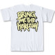 Футболка Bring Me The Horizon - Girl Holding Skull біла