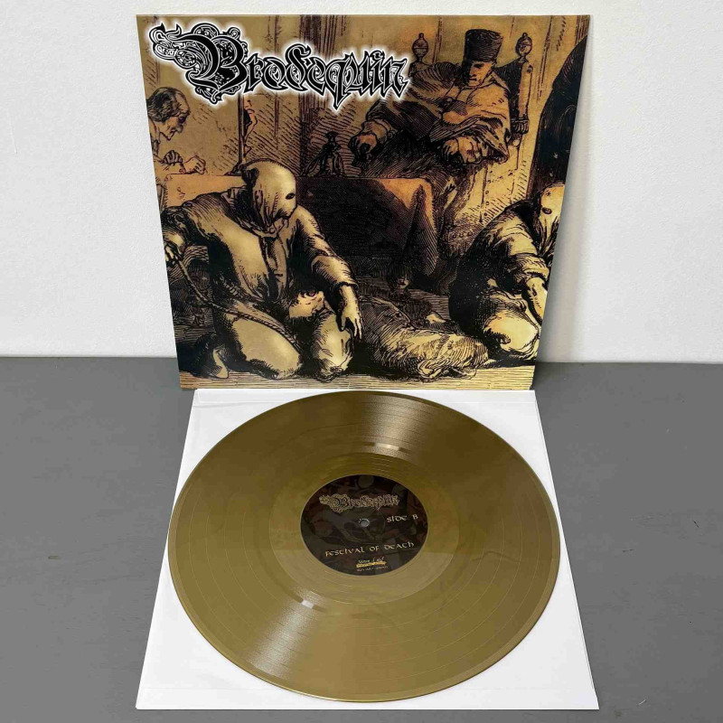 Brodequin - Festival Of Death LP (Gold Vinyl)
